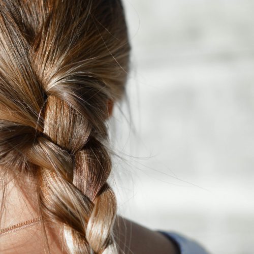 how to french braid with extensions